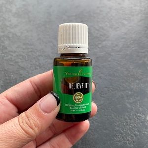 Young Living essential oil “Relieve It”